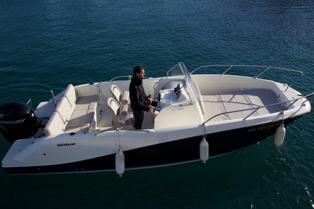 Quicksilver 675 open Vue globale