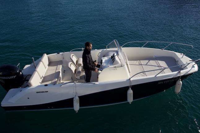 Quicksilver 675 open Vue globale